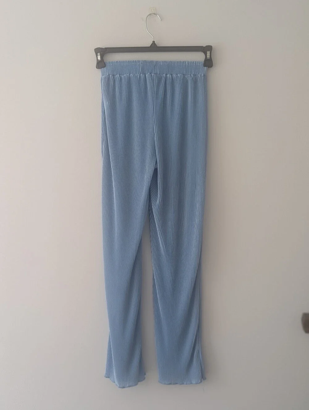 Waverles Pajama Set Size XS Blue Quiet Luxury Matching Set Cozy Comfy Cute